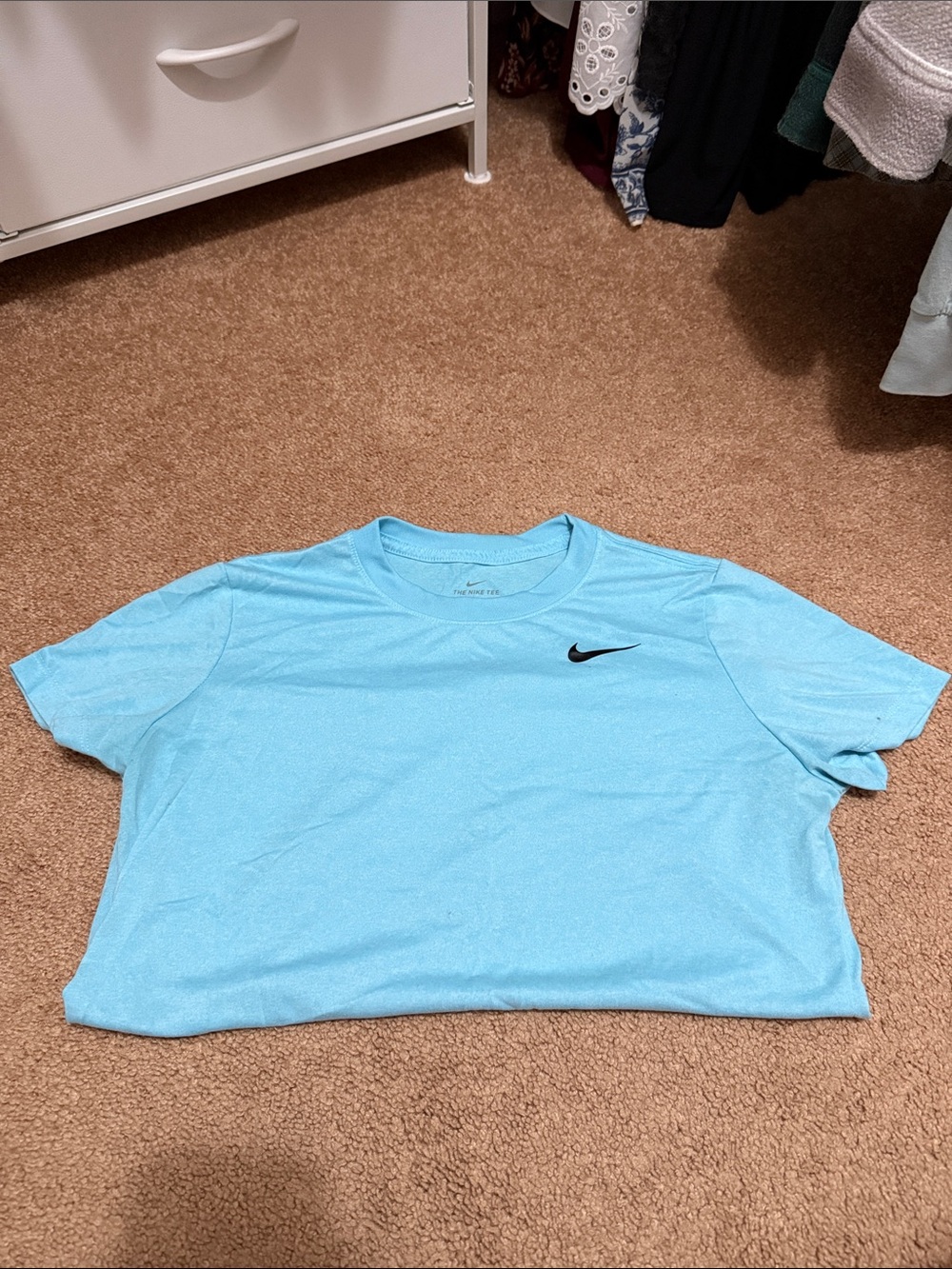 Nike Sky Blue Short Sleeve Dri-FIT Tee